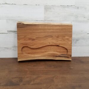 Small english walnut cheese and cracker river board