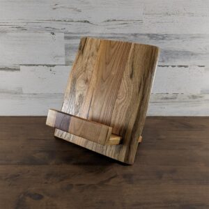 White Oak and Black Walnut Book/Tablet Stand