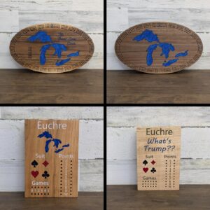 wood games and score boards