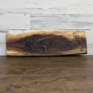 black walnut charcuterie cutting board black 