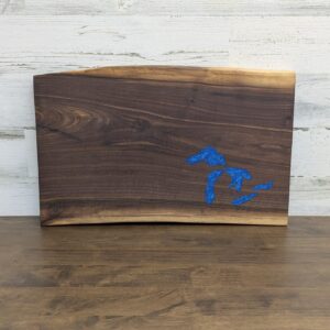 Great Lakes Black Walnut Charcuterie and Cutting Board front