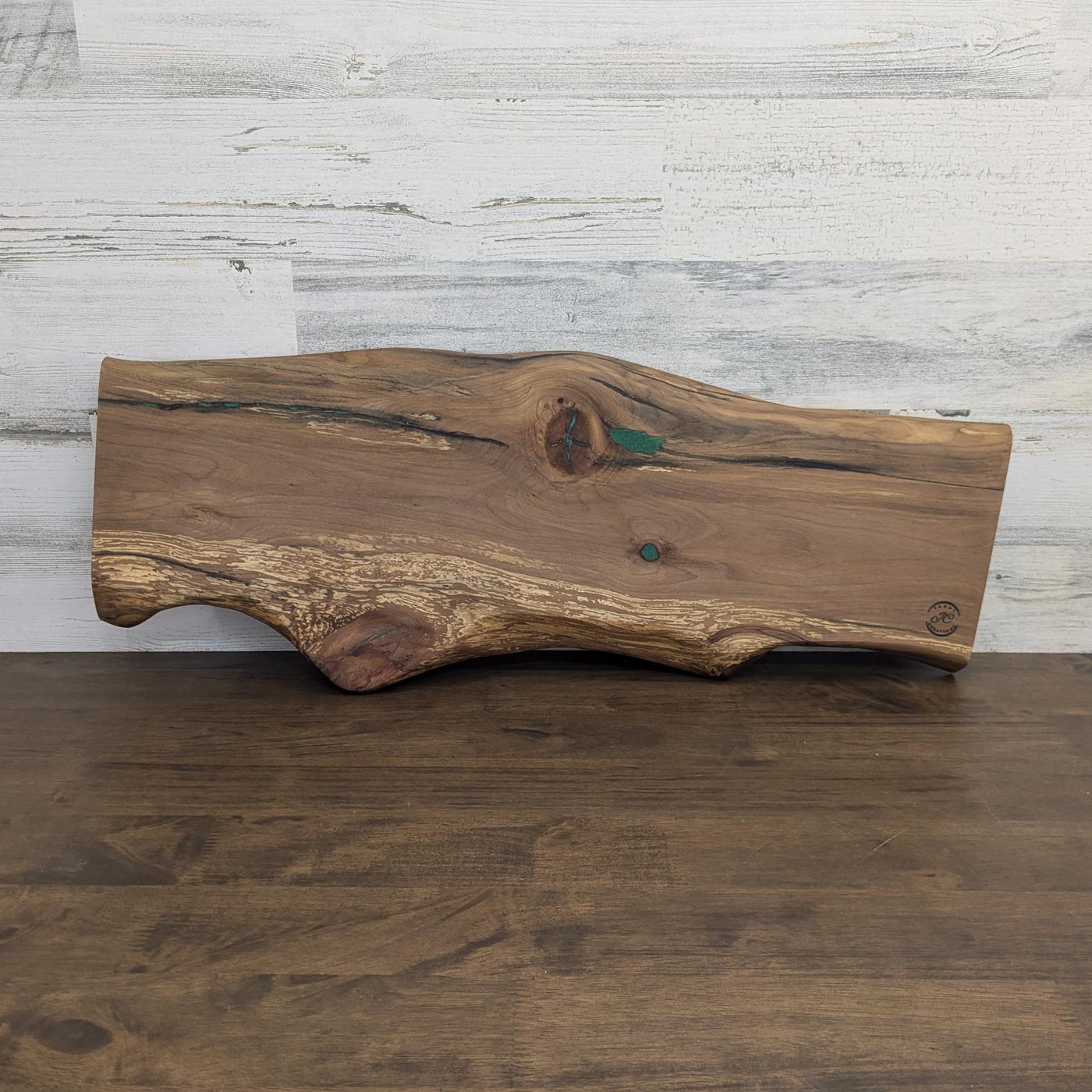 Live Edge Cherry Charcuterie and Cutting Board front