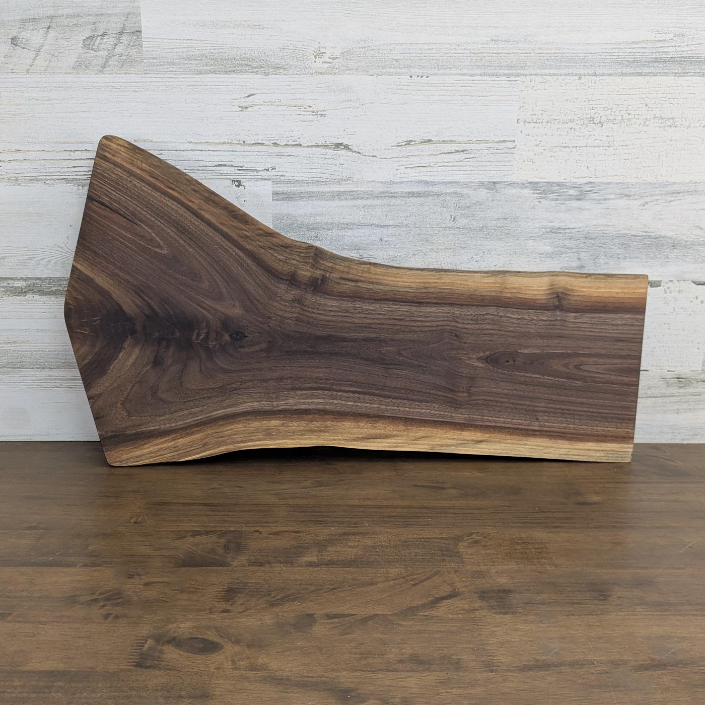 charcuterie board black walnut back